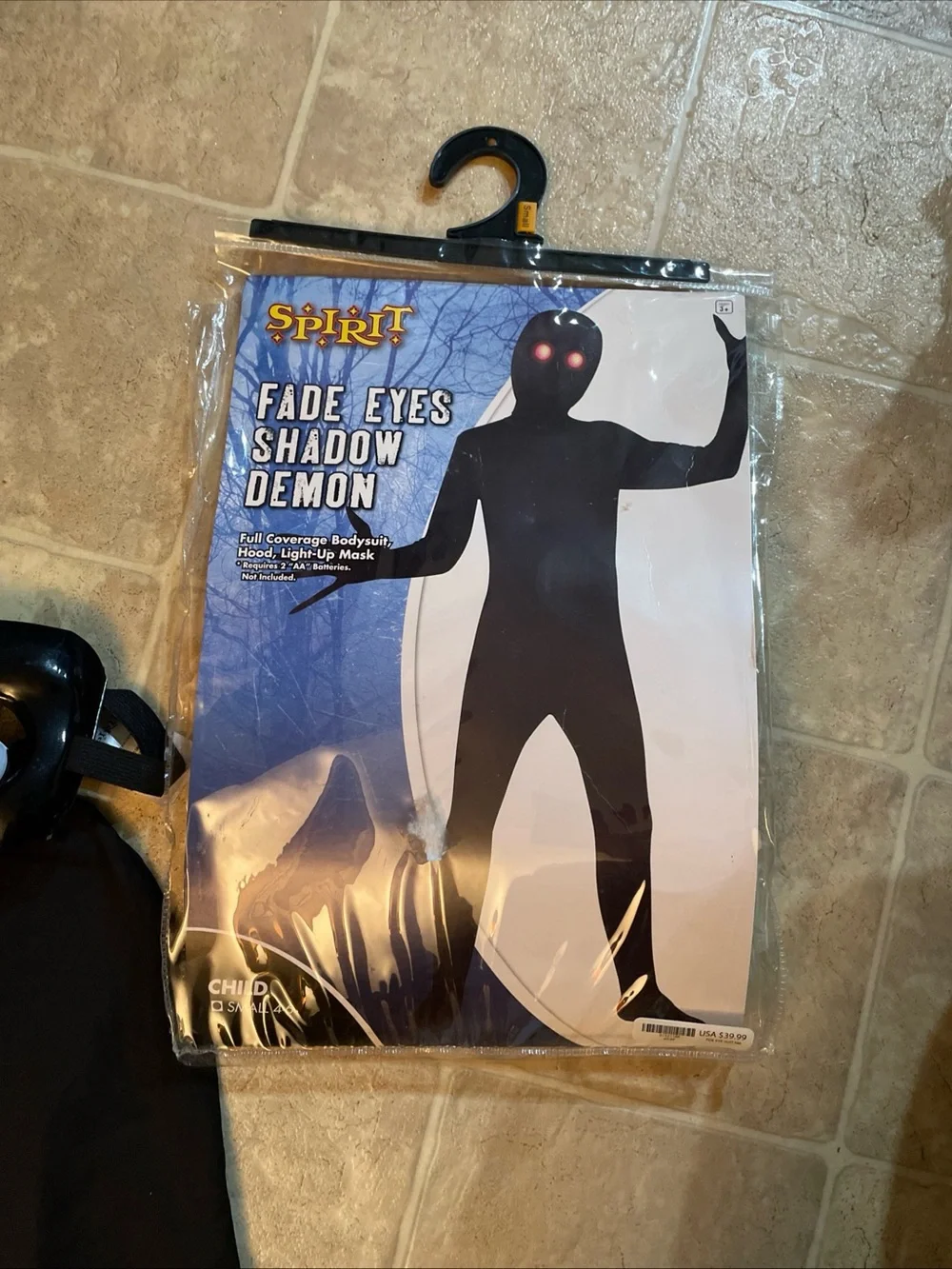 Fade Eye Shadow Demon Skin Suit Child Costume  Eyes work